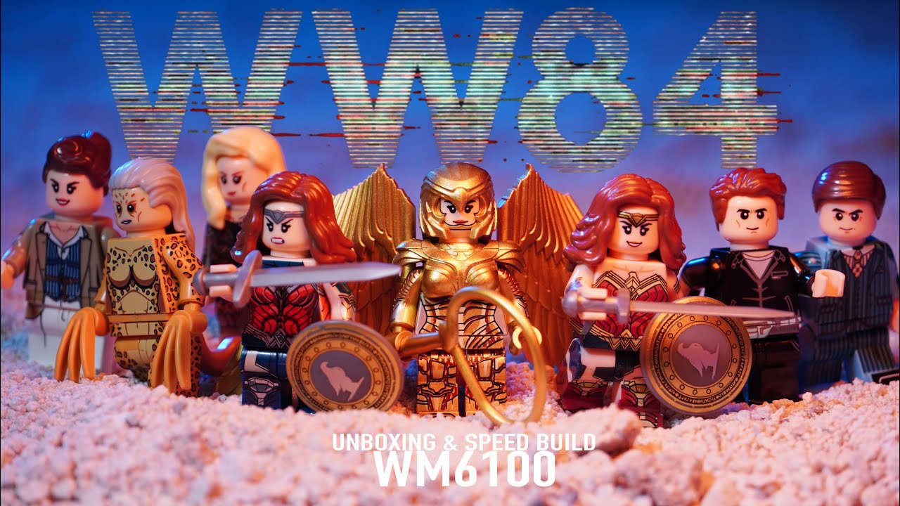 Wonder Women 1984 Minifigure | WM Blocks [WM6100] | Unboxing & Build