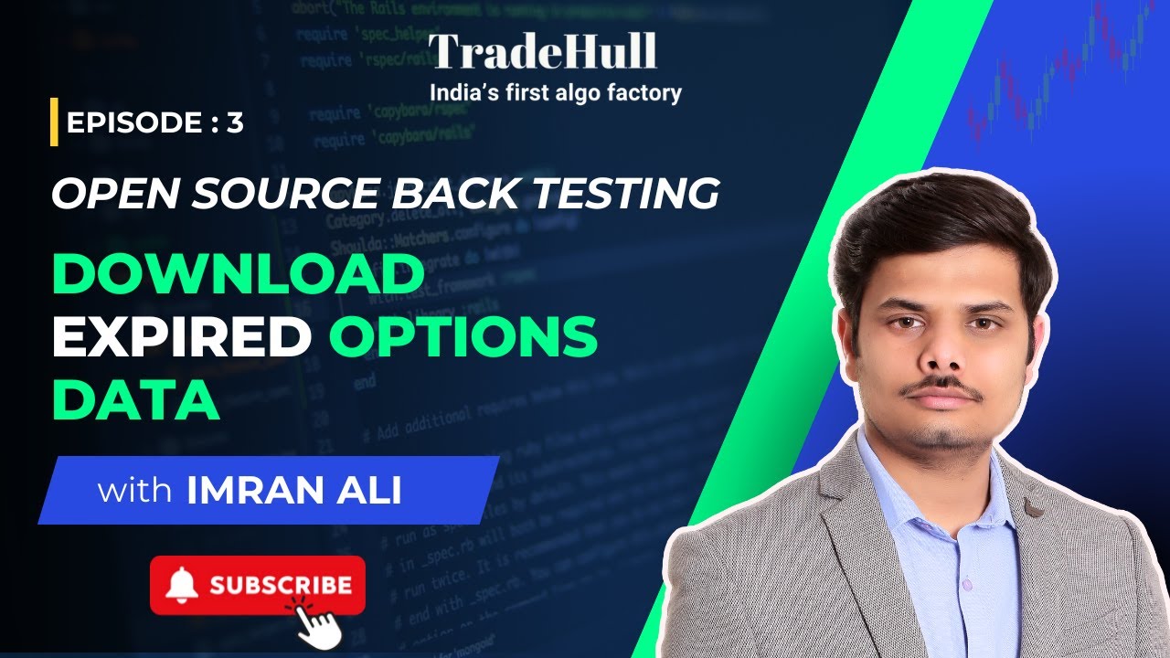 OSB Eps 3 - Download Expired Options Data Using ICICIDirect Breeze API  | Algo Trading | Tradehull