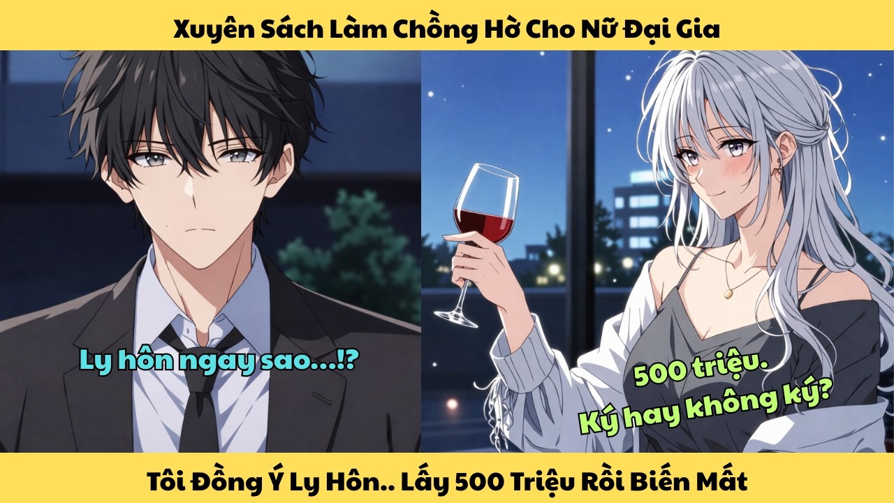 Full | Xuyên Sách Làm Chồng Hờ, Tôi Ký Ly Hôn Lấy 500 Triệu Đô Rồi Biến Mất