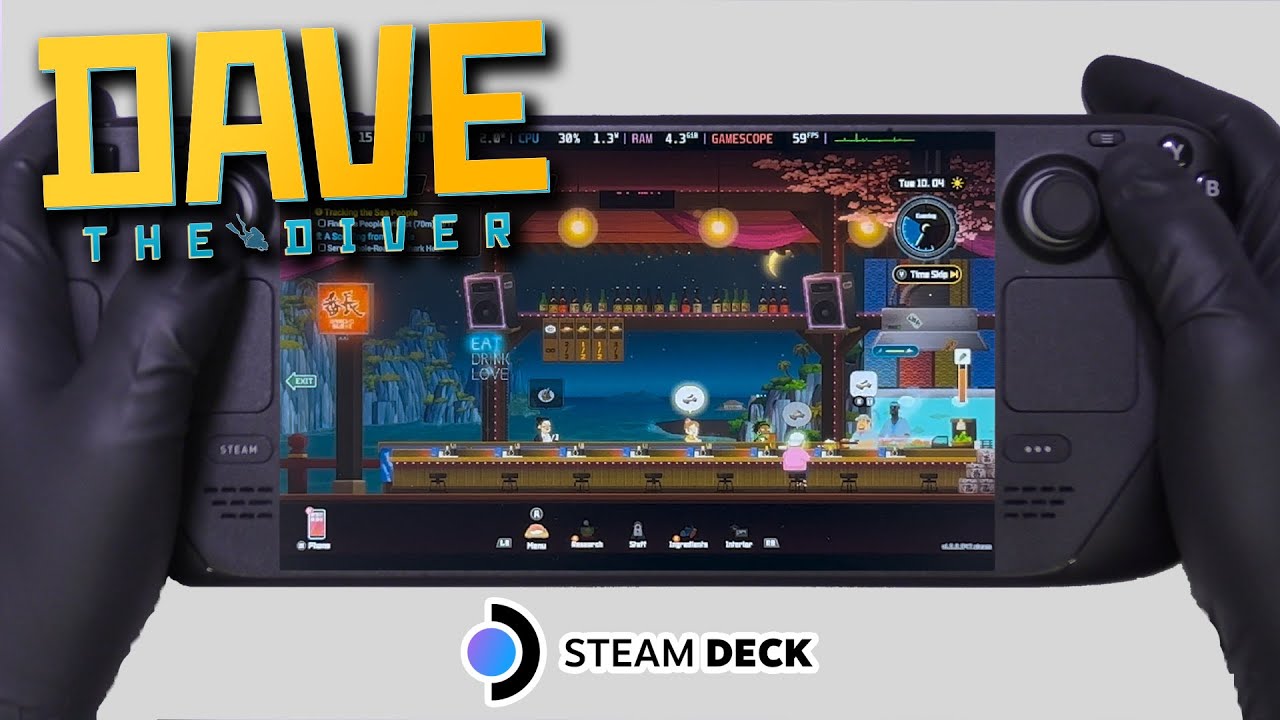 DAVE THE DIVER | Steam Deck Gameplay | Steam OS