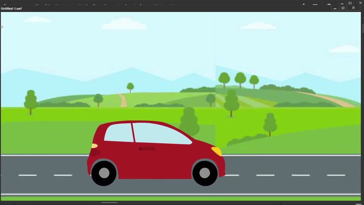 Учебник по анимации автомобилей — Adobe Animate 2023