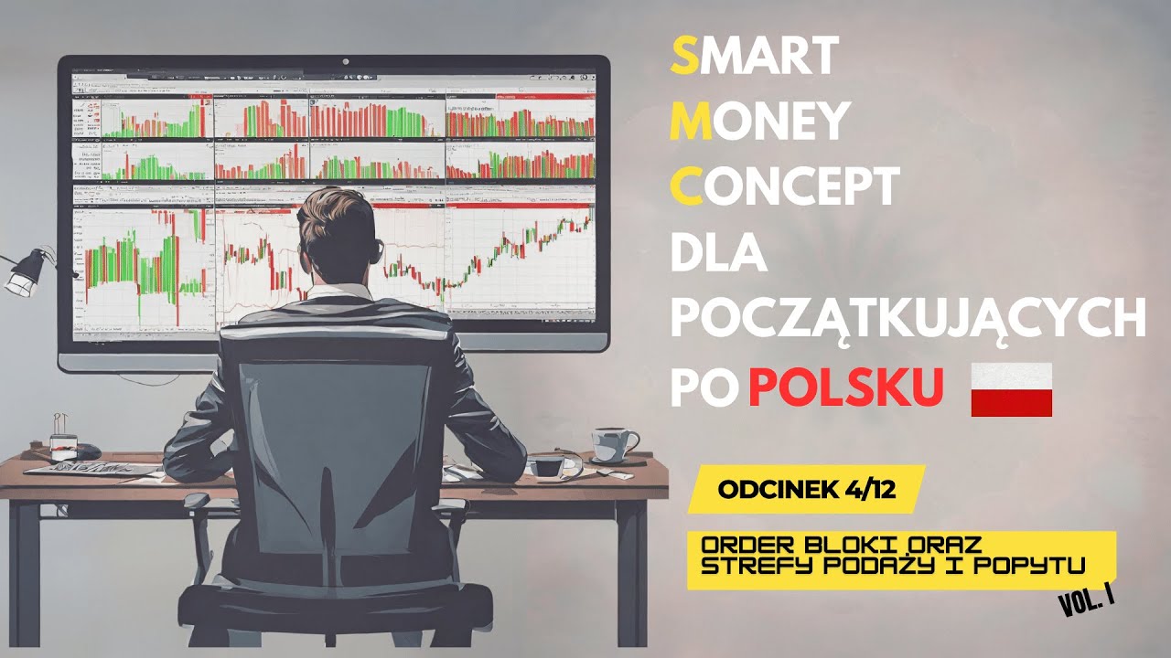 🔴 SMC | Smart Money Concept dla początkujących po Polsku | ODCINEK 4 - Order Bloki 1/3
