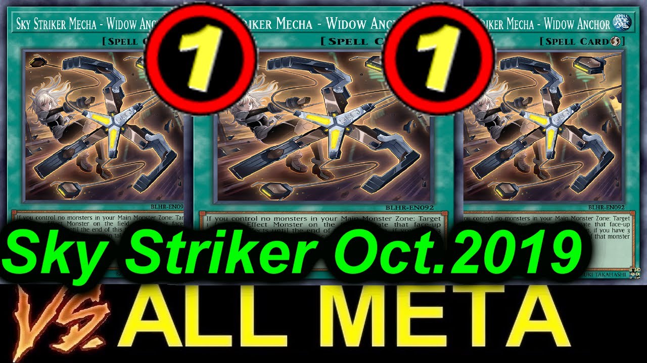 【YGOPRO】SKY STRIKER VS ALL META POST BANLIST OCTOBER 2019