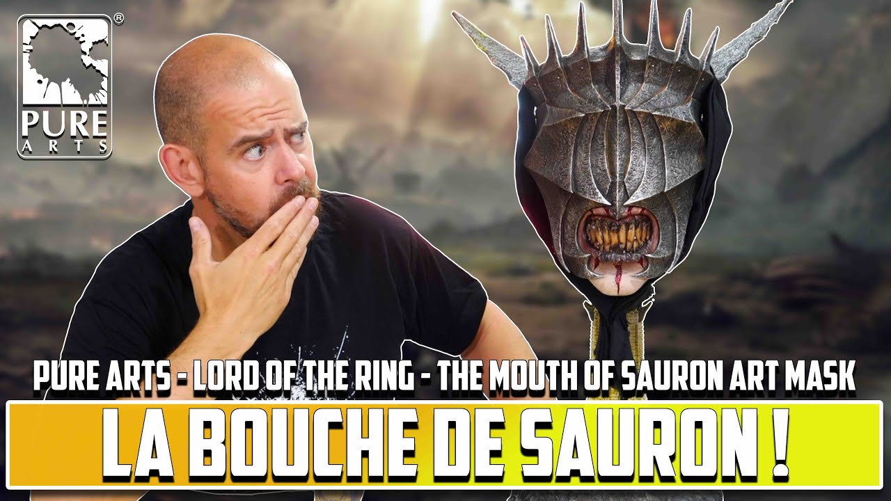 La Bouche De Sauron Par Pure Arts en ART MASK !  Bien Flippante !