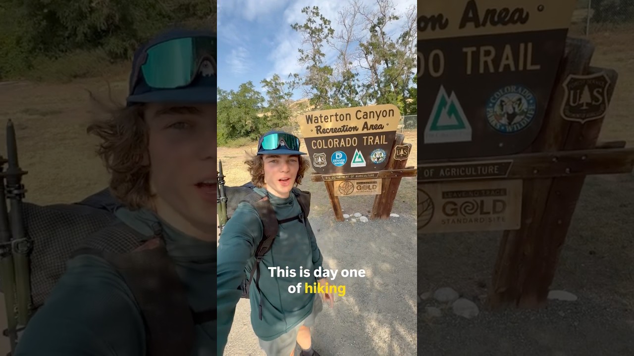 🏔️ Colorado Trail Thru-Hike Day 1!