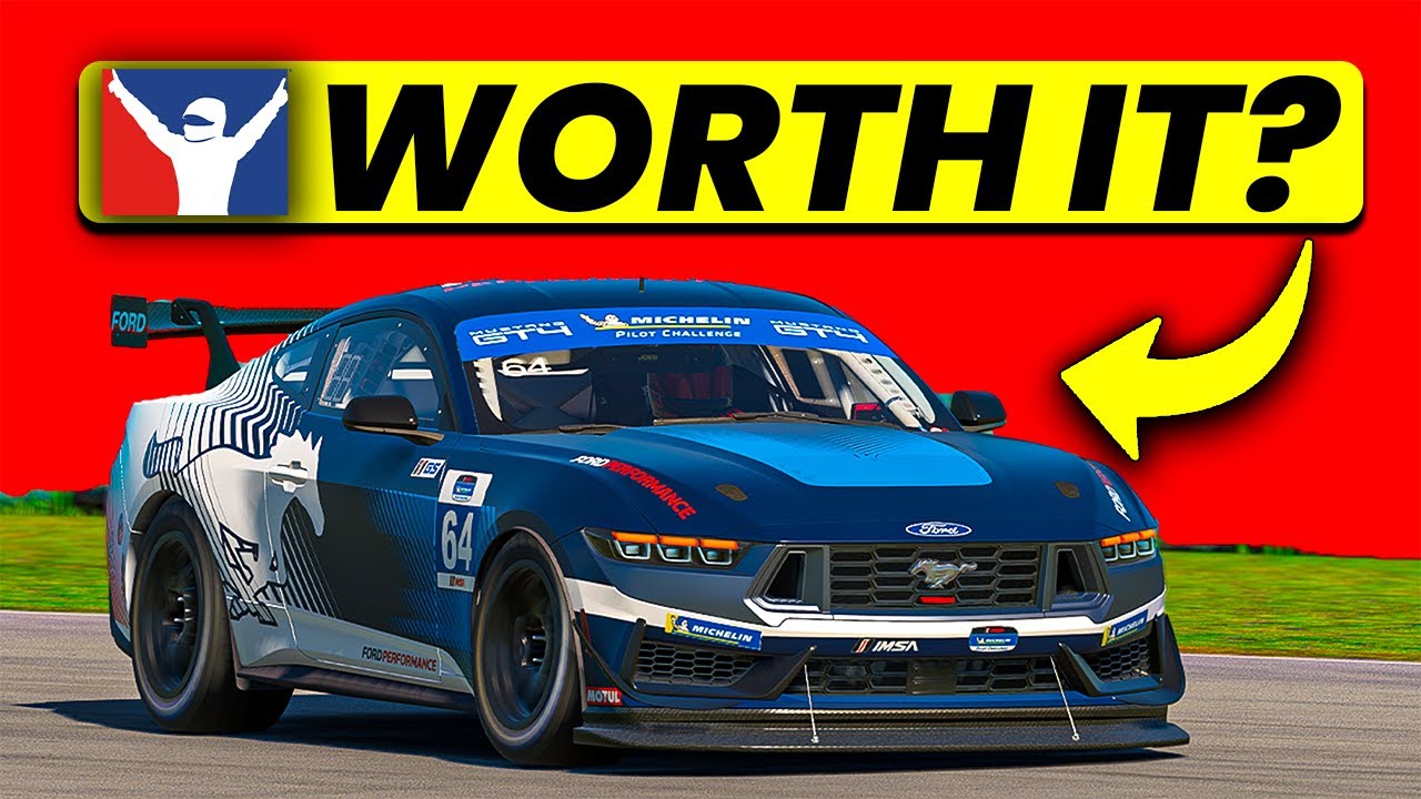Is This Ford Mustang The BEST GT4 Car in iRacing?