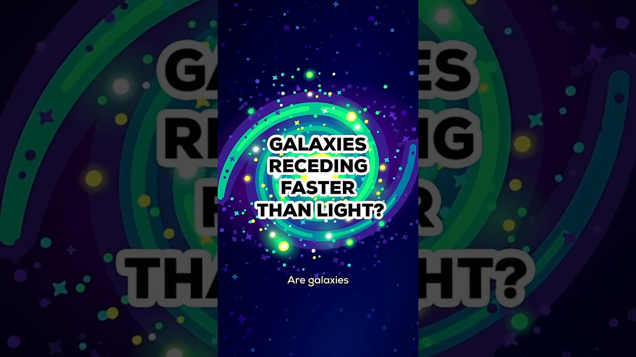 Some Galaxies Move Faster Than the Speed of Light