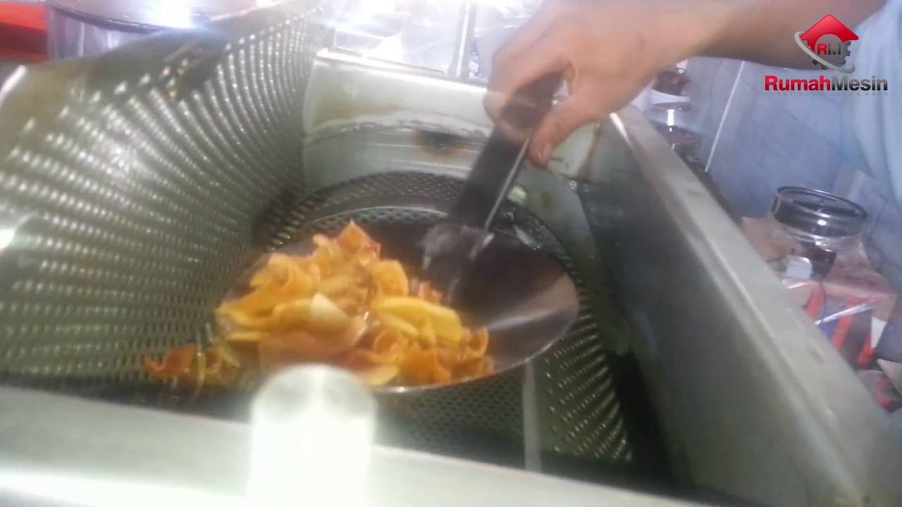 Proses Membuat Keripik Buah Menggunakan Mesin Vacuum Frying