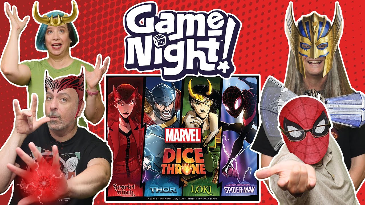Marvel Dice Throne - GameNight! Se10 Ep19 - How to Play and Playthrough