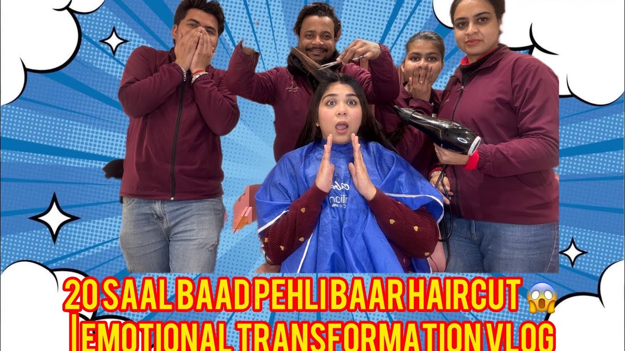 20 Saal Se Same Hair… Aaj Sab Badal Gaya 💔➡️❤️ | Haircut Vlog #vlogs2026 #haircut 