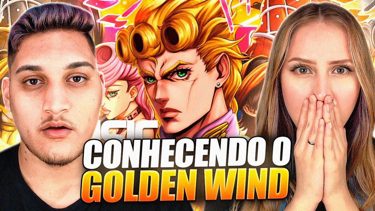 Golden Wind! | (JoJo's Bizarre Adventure) | ORION MC - REACT EM CASAL