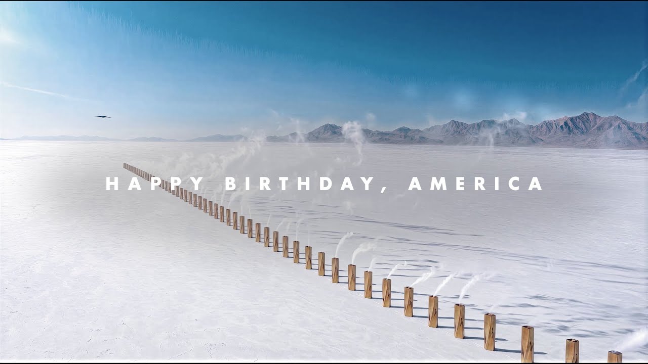 Stealth Meets Spotlight: B‑21 Blows Out 250 Candles to Celebrate America's Birthday
