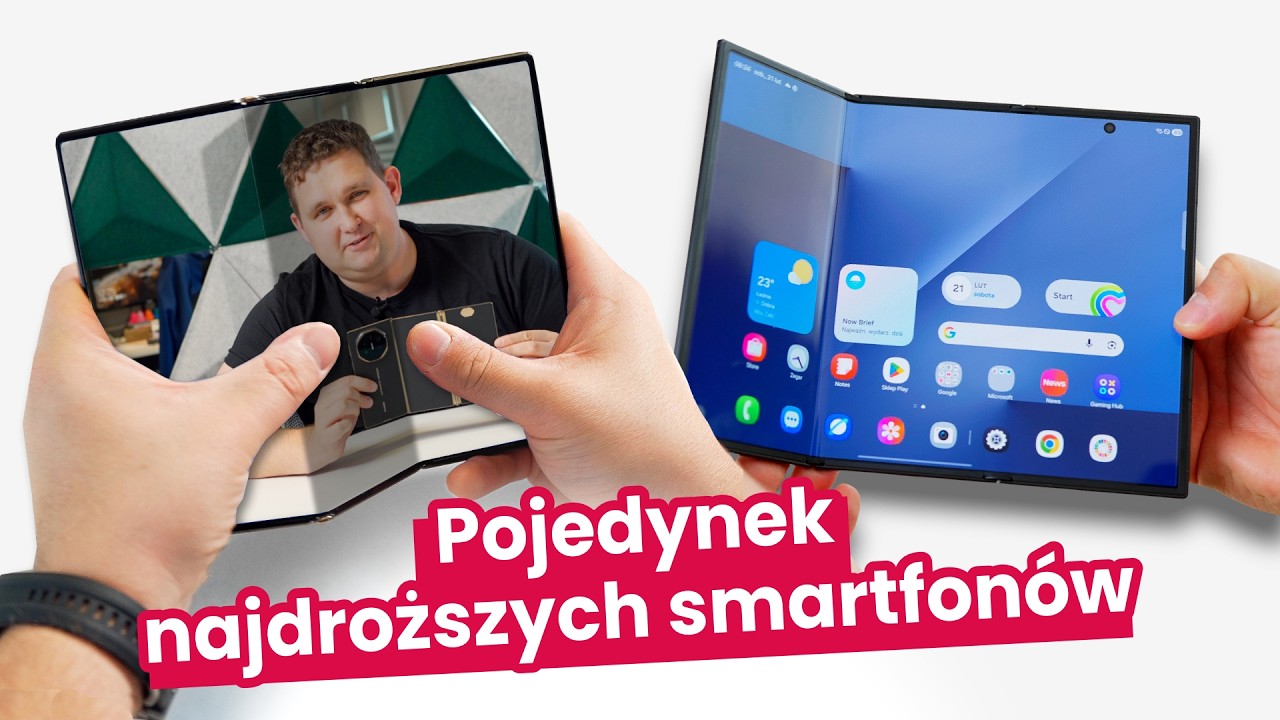 Samsung Galaxy Z Trifold vs. Huawei Mate XT: Pojedynek smartfon&oacute;w Z PRZYSZŁOŚCI 