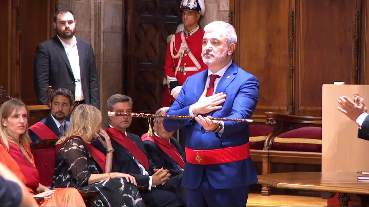 Jaume Collboni (PSC), investido alcalde de Barcelona con los votos de BComú y del PP