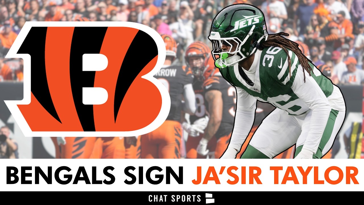 🚨ALERT: Bengals Signing Ja'Sir Taylor In NFL Free Agency + Jermod McCoy Pro Day Reaction