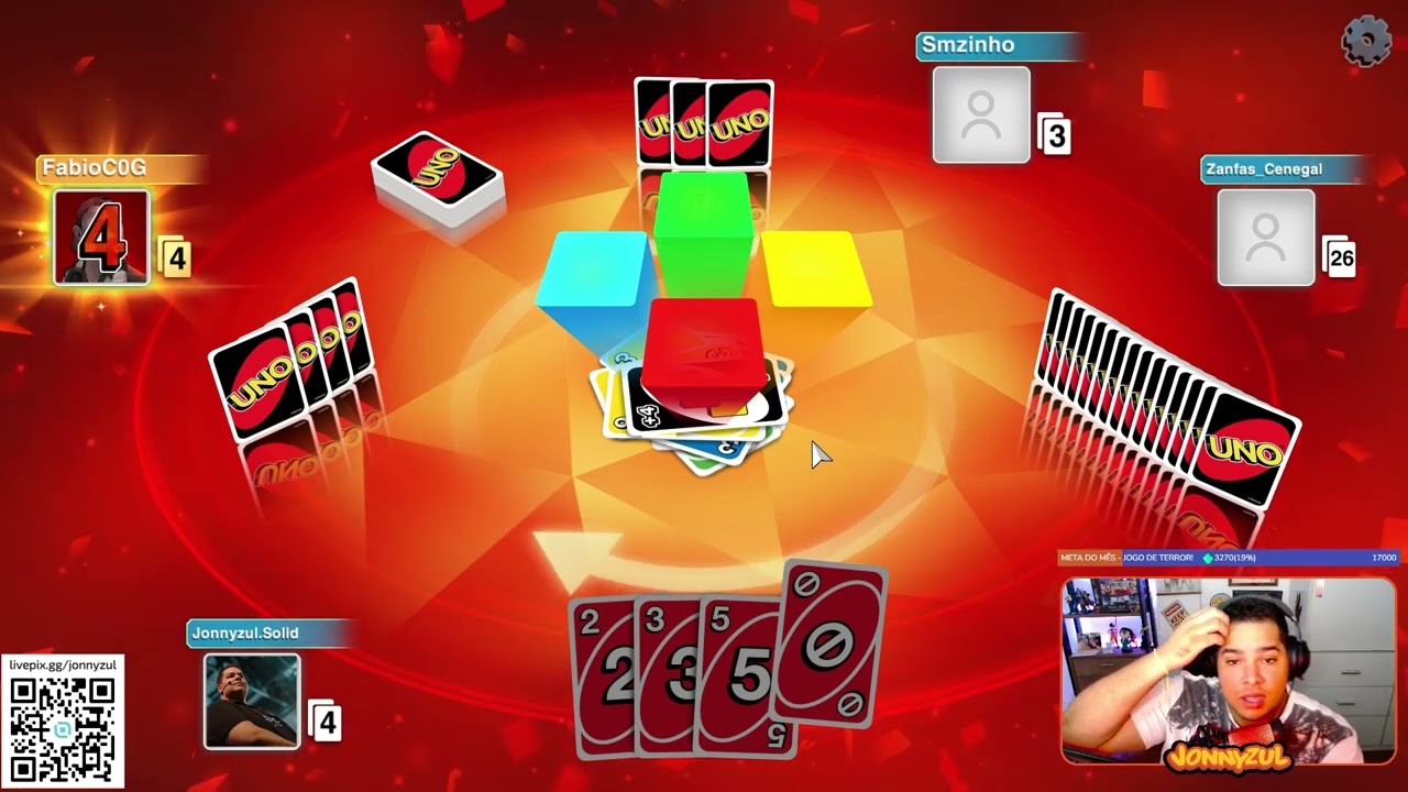 IMUNDOS JOGANDO UNO E DEU BRIGA! Feat.@TheSmzinho @FabioCOG @ZanfasCenegal