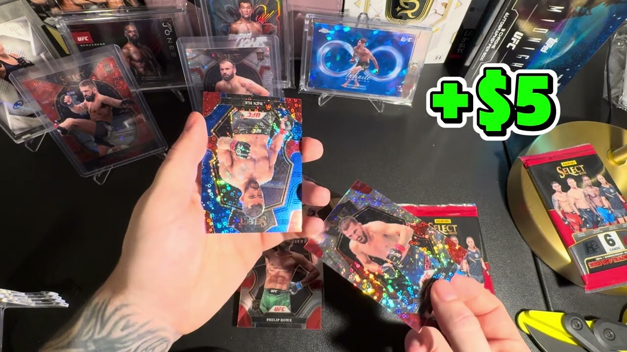 UFC striking AND 2023 select hobby box rip! 🗑️💩