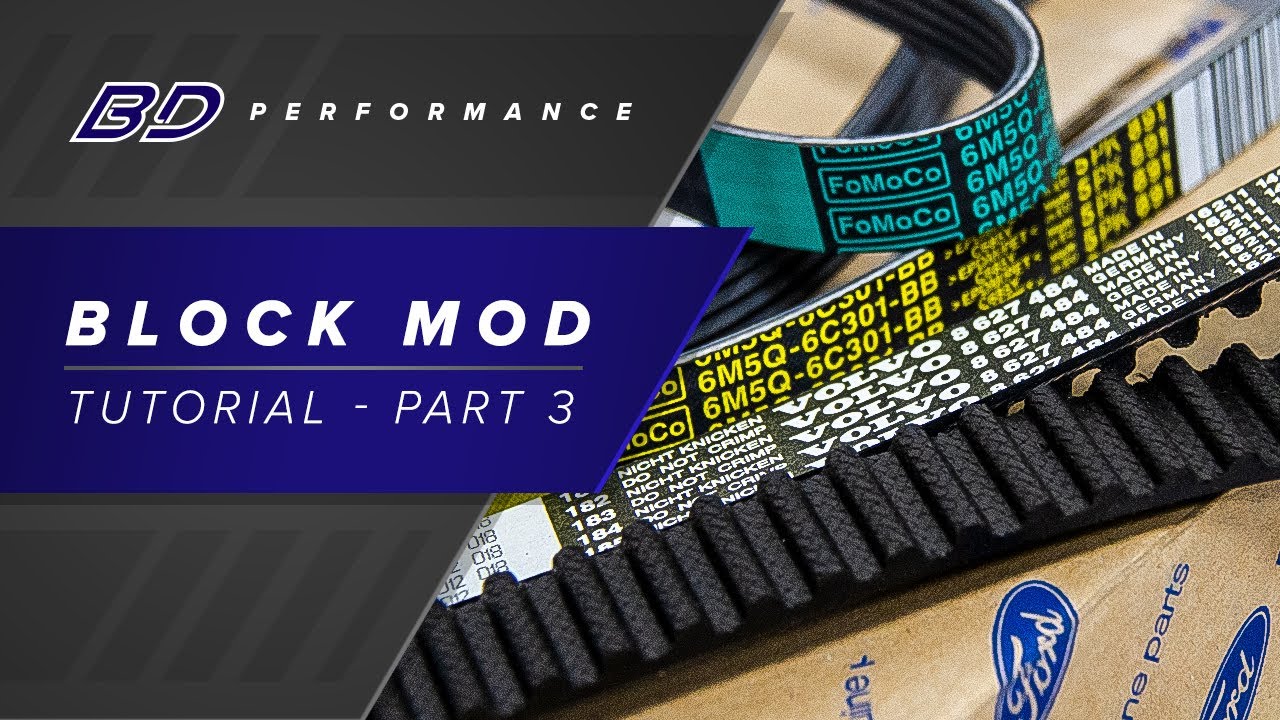 Block Mod Tutorial // Part Three - Timing Kit Installation