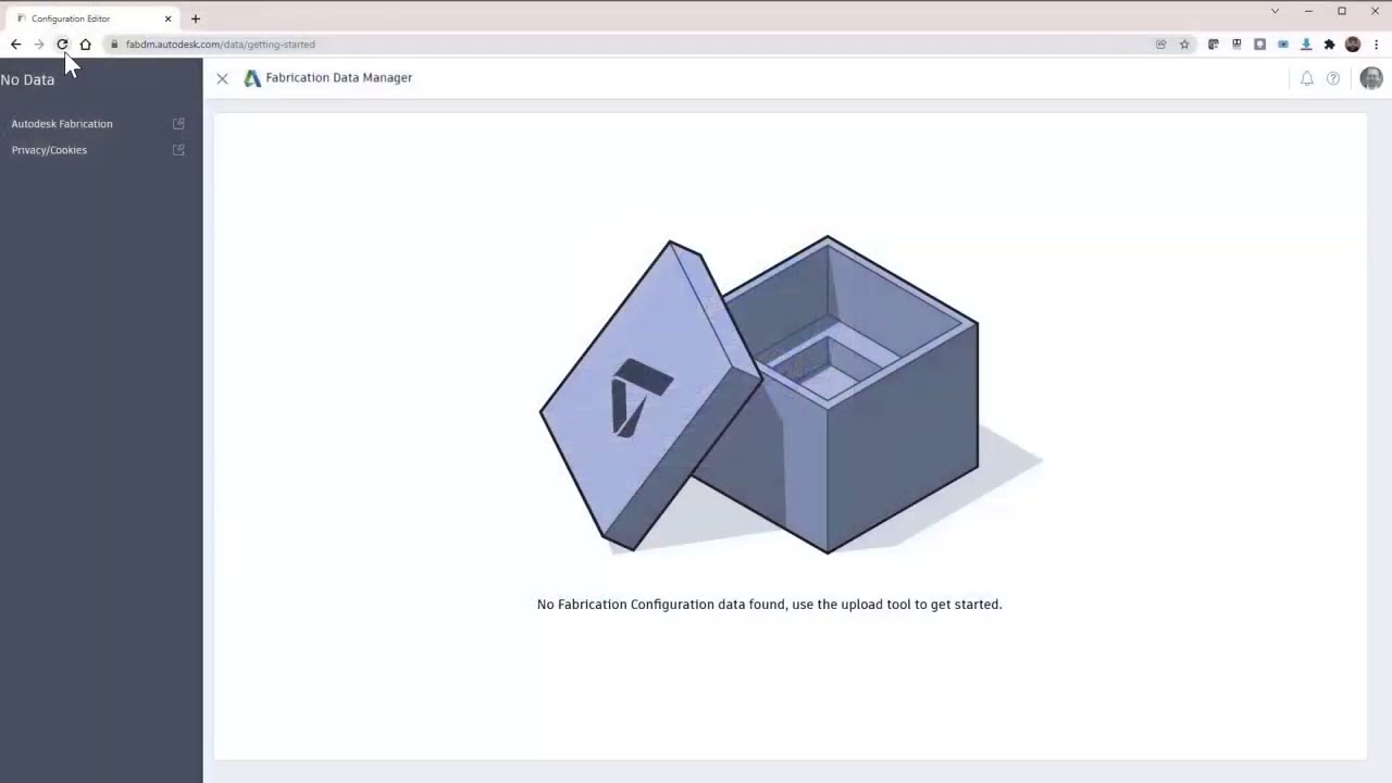 Техническая предварительная версия: MEP Fabrication Data Manager &mdash; загрузка контента