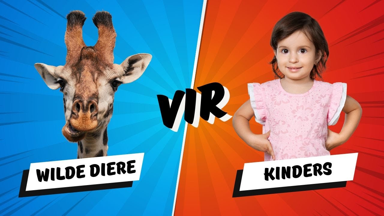Wilde diere tema + PDF werkkaart 