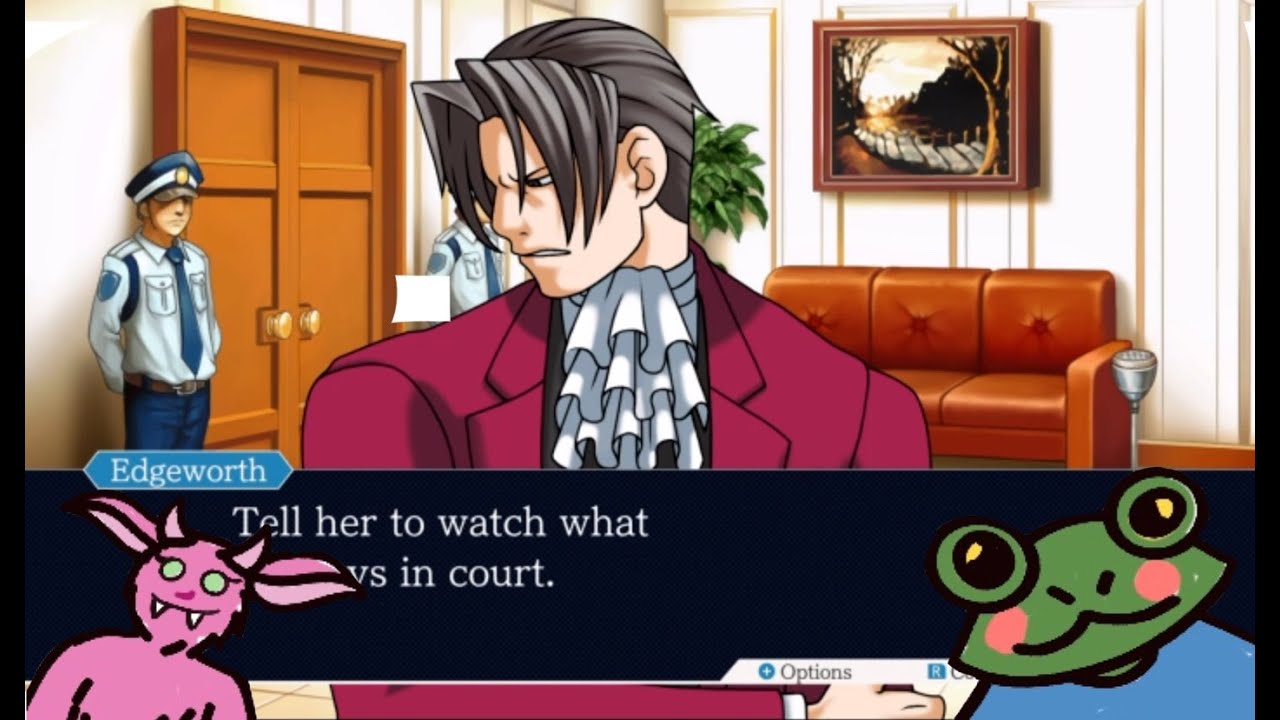 Ace Attorney Trilogy Lets Play Episode 32: Edgeworth's Saving Grace!!