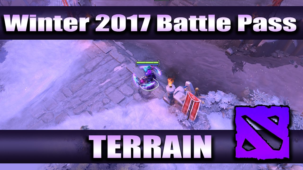 Dota 2 Winter 2017 Battle Pass Terrain