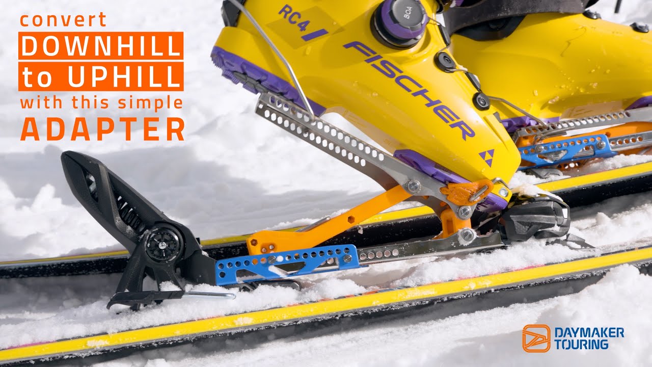 Ski Tour with your Downhill Gear! Daymakers Classic Ski Touring Adapter