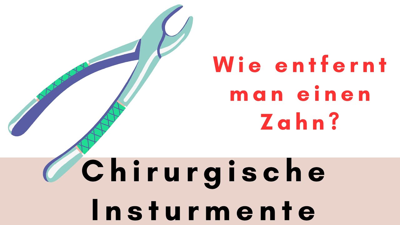 Chirurgische Instrumente / ZFA-werden