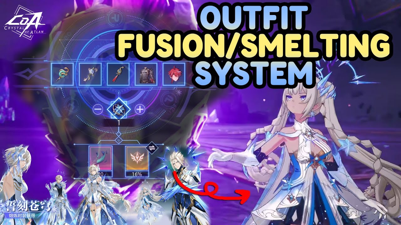 Fusion/Smelting System Fashion SS-II grade | Oath to Heaven Set | Crystal of Atlan CN