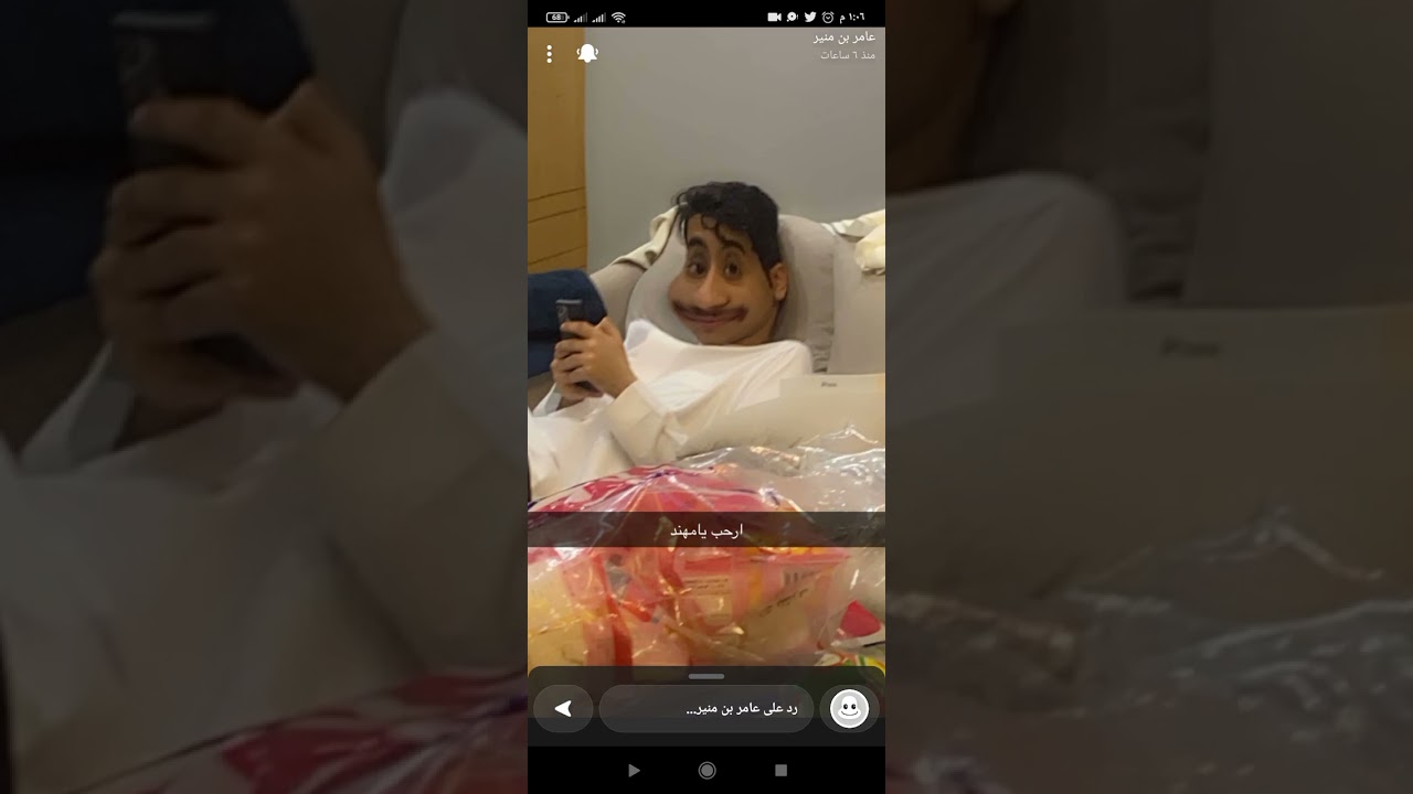 سنابات عامر بن منير خارج المنتجع