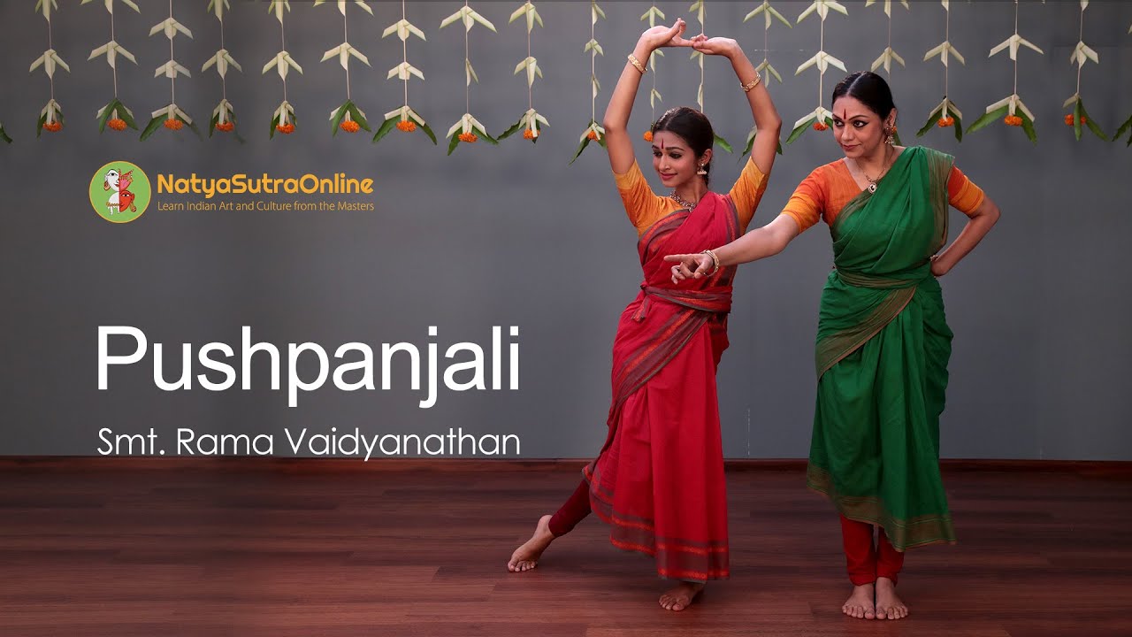 Learn Pushpanjali from Smt. Rama Vaidyanathan | Bharatanatyam Online Classes | Learn The Basics