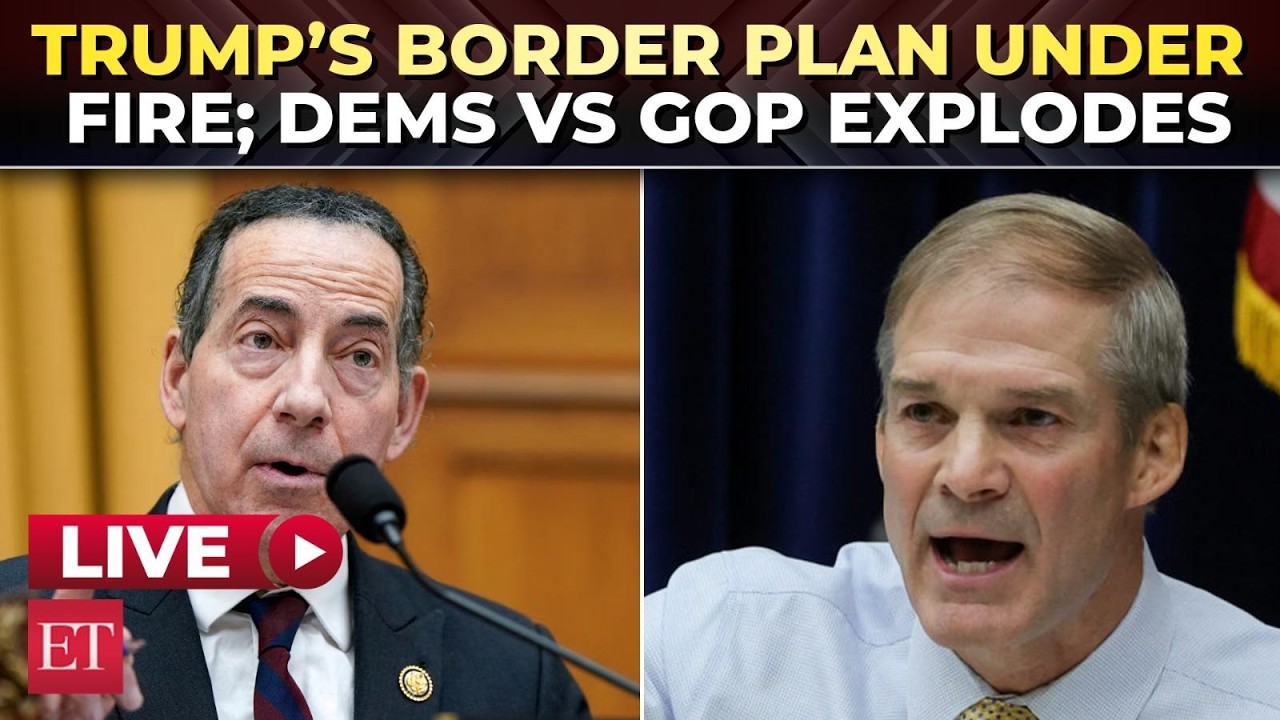 LIVE | Jordan vs Raskin explodes over permanent Trump Secure Border Act in fiery House hearing