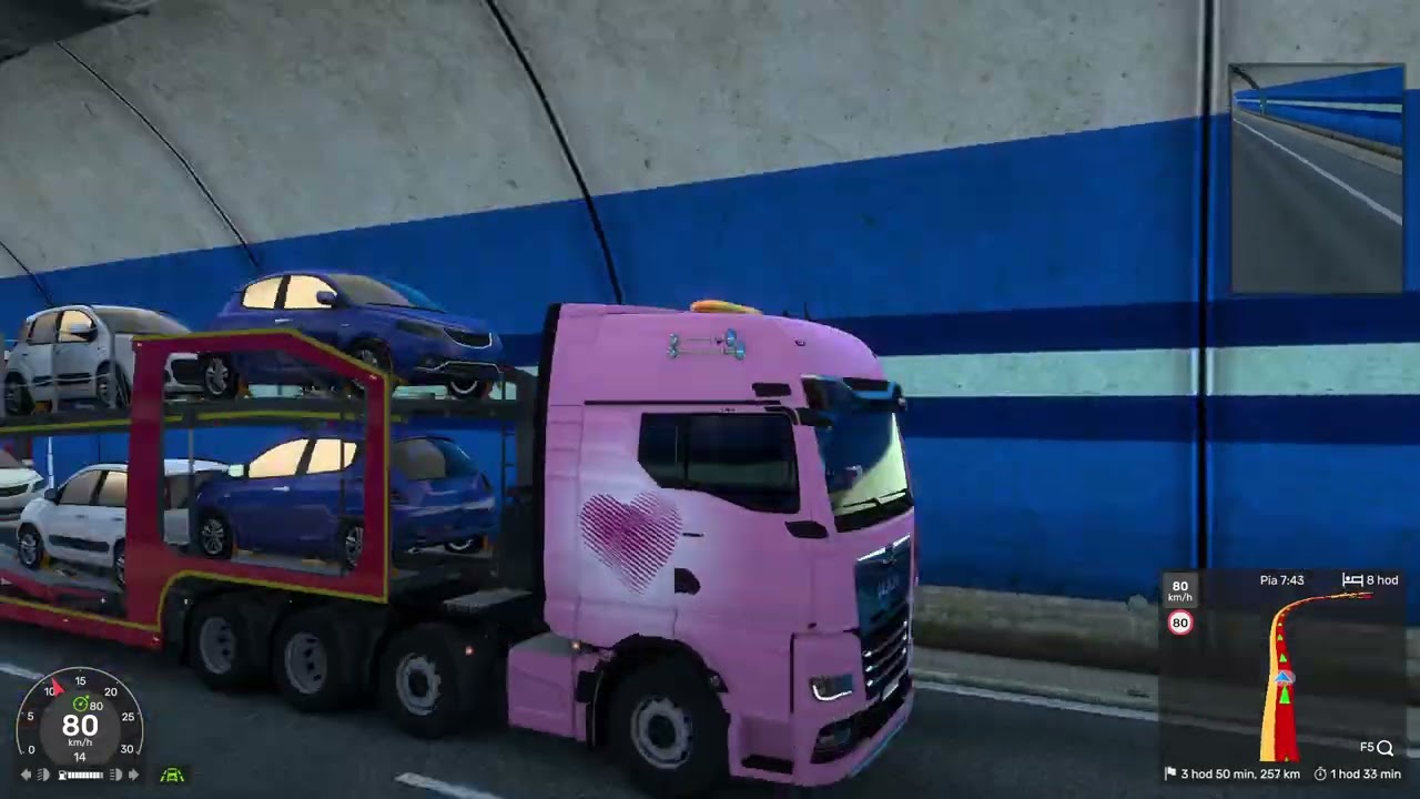 I transport cars from Bratislava to Nuremberg