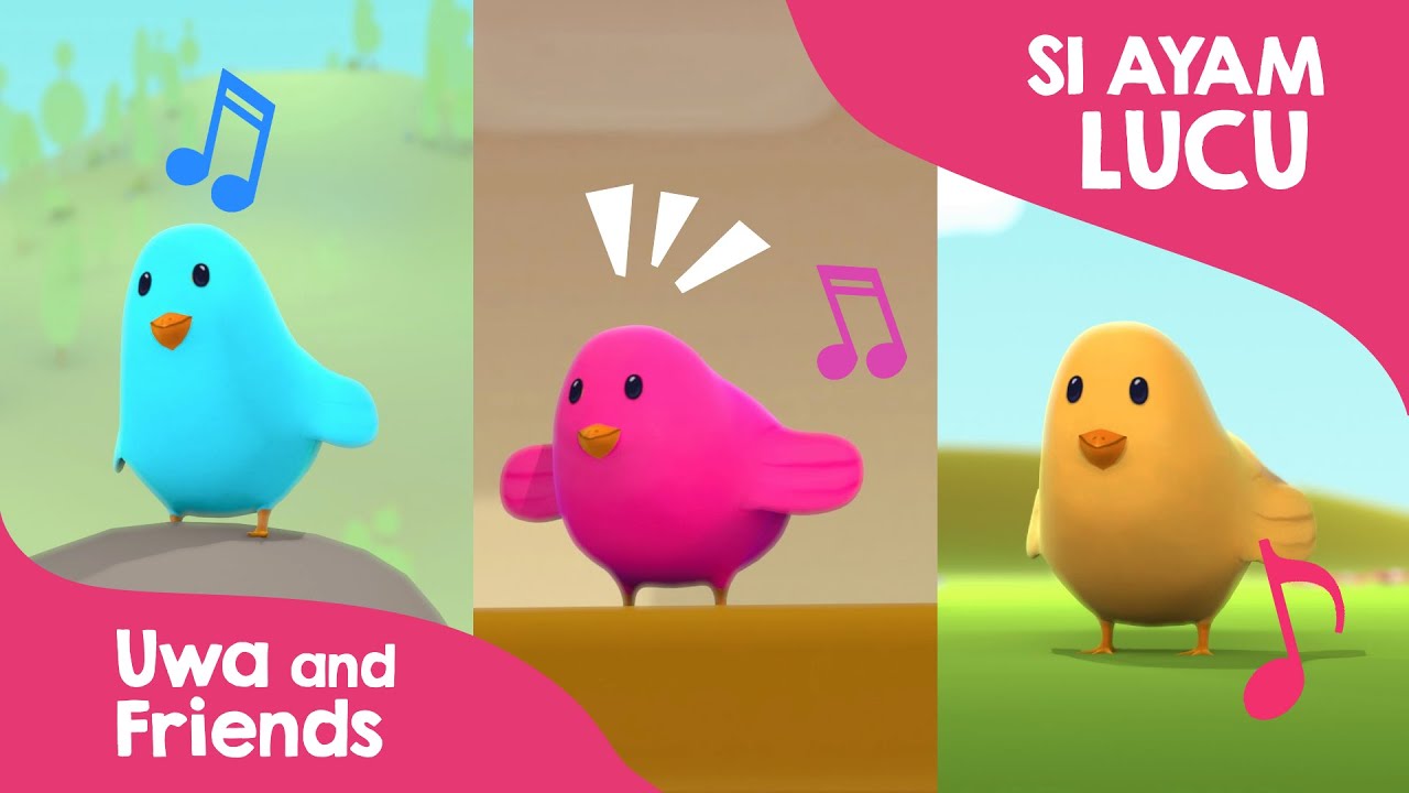 Si Ayam Lucu - Lagu Anak Ayam lucu - Lagu Anak Indonesia
