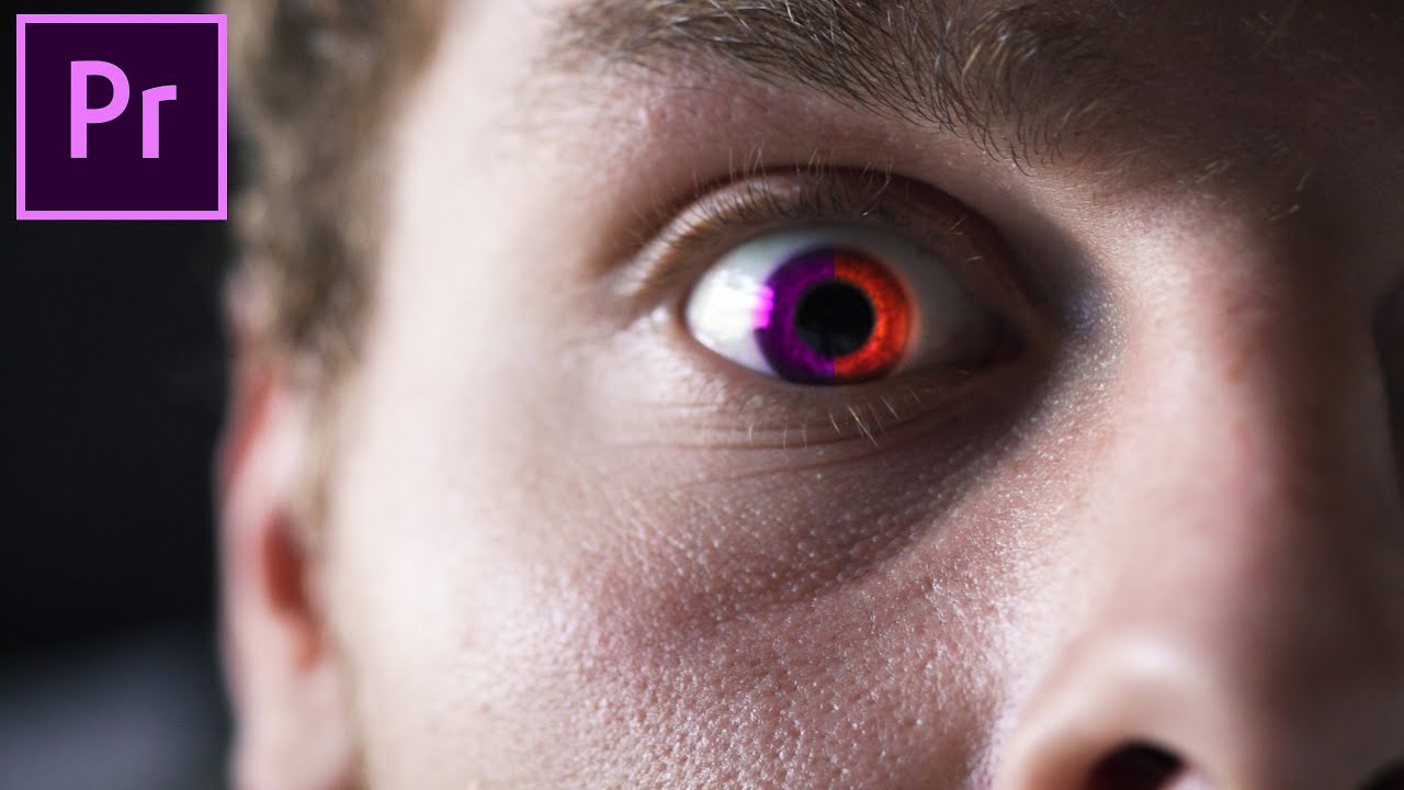 Change Your Eyes To Any Colour VFX | Premiere Pro Tutorial
