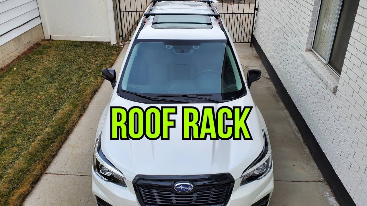 IssyAuto Roof Rack Rails: 2019 - 2020 Subaru Forester