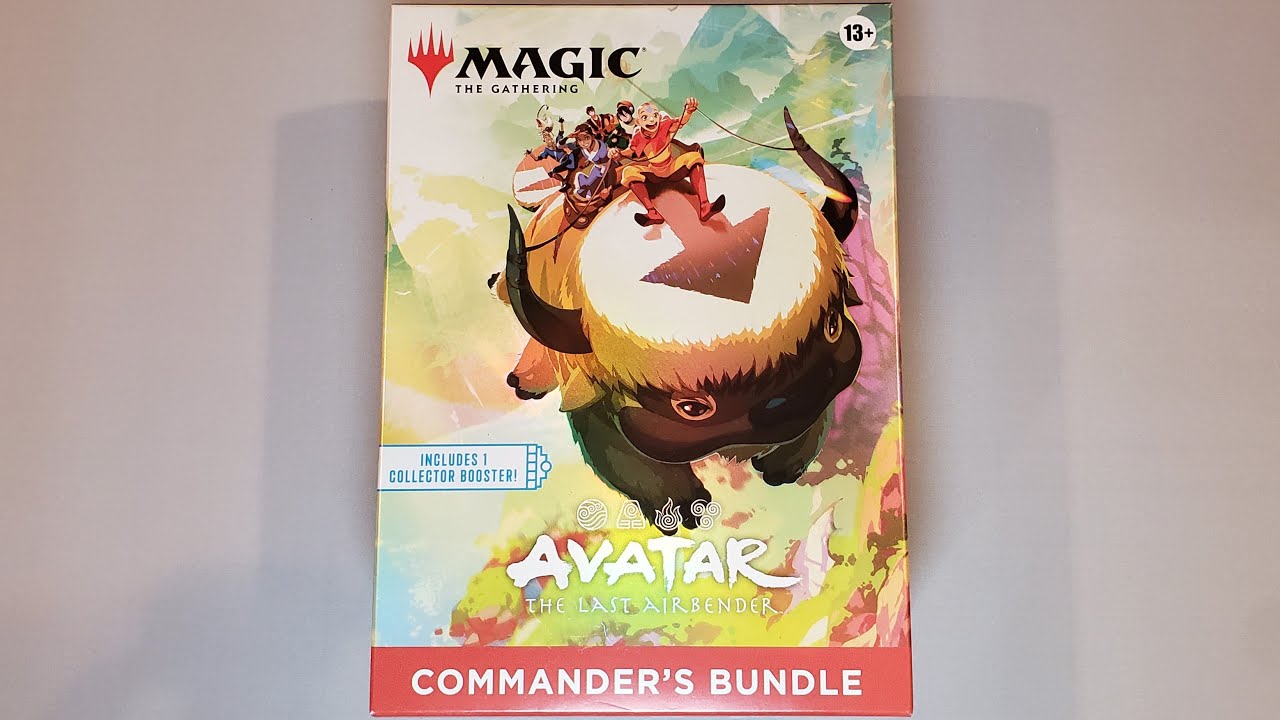 Magic: The Gathering Avatar The Last Airbender Commander's Bundle Opening