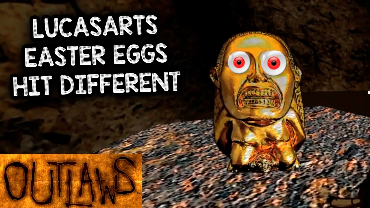 LUCASARTS EASTER EGGS HIT DIFFERENT – Let's Play Outlaws + Handful of Missions: Remaster