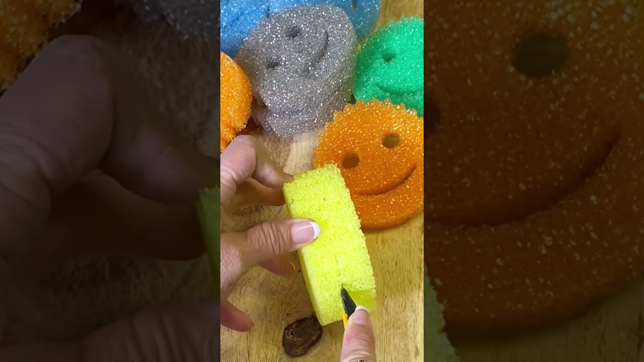 Лайфхак от Scrub Daddy, о котором вы хотели бы знать. #советыпоуборке #лайфхакипоуборке #уборка #...