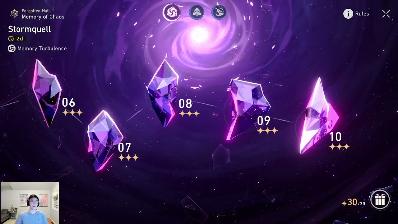 F2P MoC Voice Guide | Memory of Chaos 30/30 Stars Clear | NO Luocha/Bailu/Gepard/ | Honkai Star Rail
