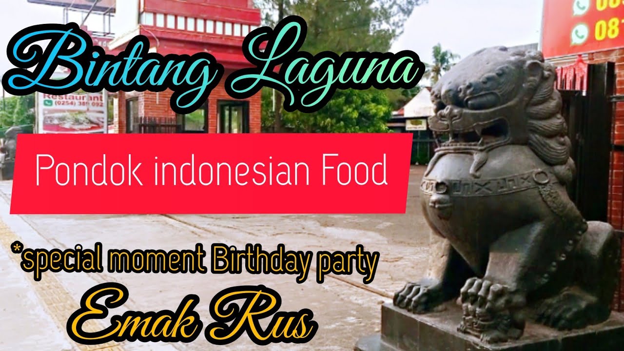 Pondok indonesian food di kota Cilegon || Bintang Laguna