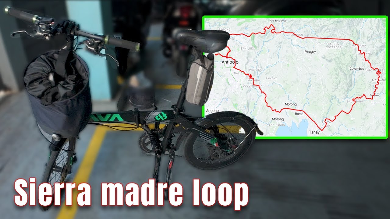 Folding Bike sa Long rides | Sierra Madre loop | Marilaque Road