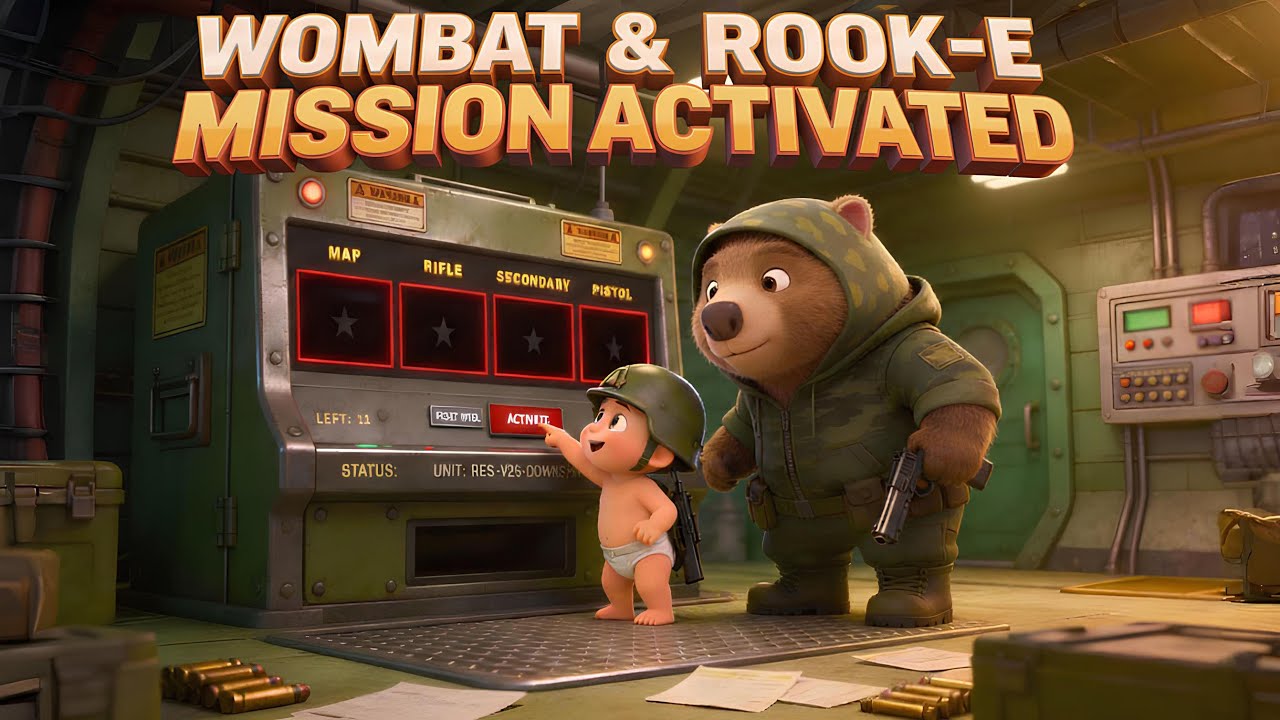 Wombat & Rook-e Mission Activated