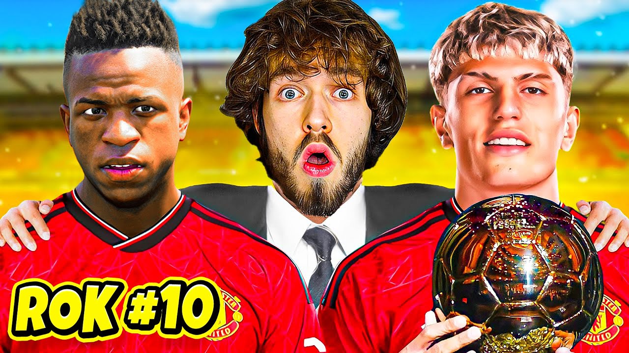 Dokážu Vrátit MAN UNITED zpátky na VRCHOL? 😳