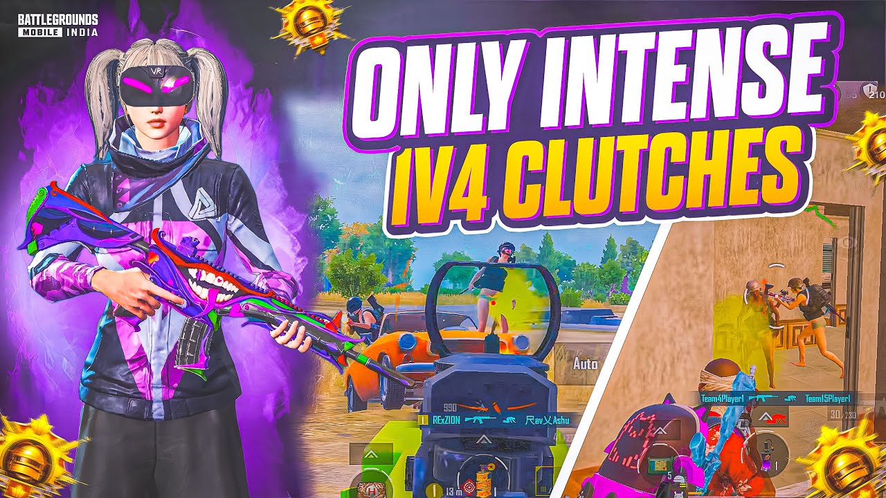 PURE INTENSE | BACK-TO-BACK 1v4 CLUTCHES 💀
