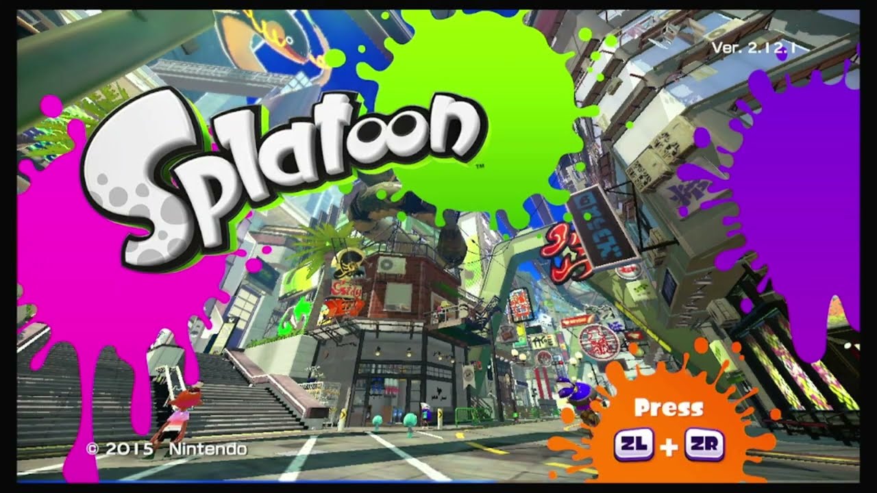 Splatoon Wii U - Splatsville city showcase