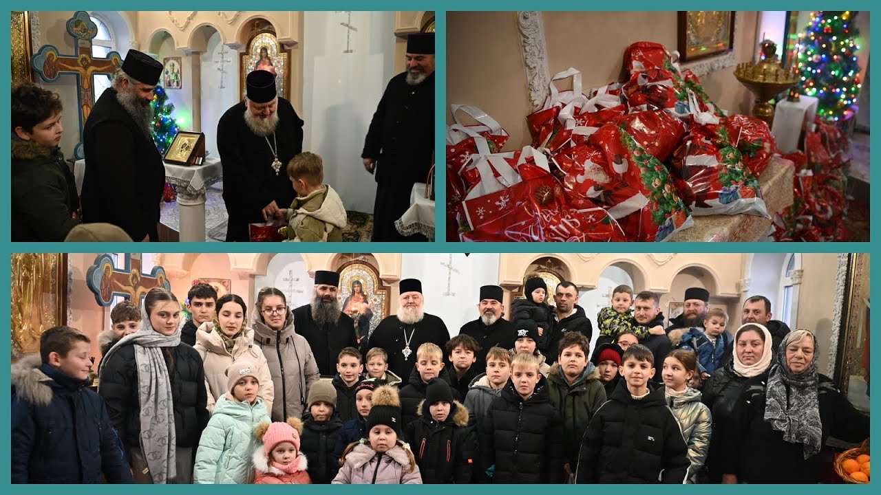 Campania „Daruri în cinstea Pruncului Iisus” în Parohia Romanovca