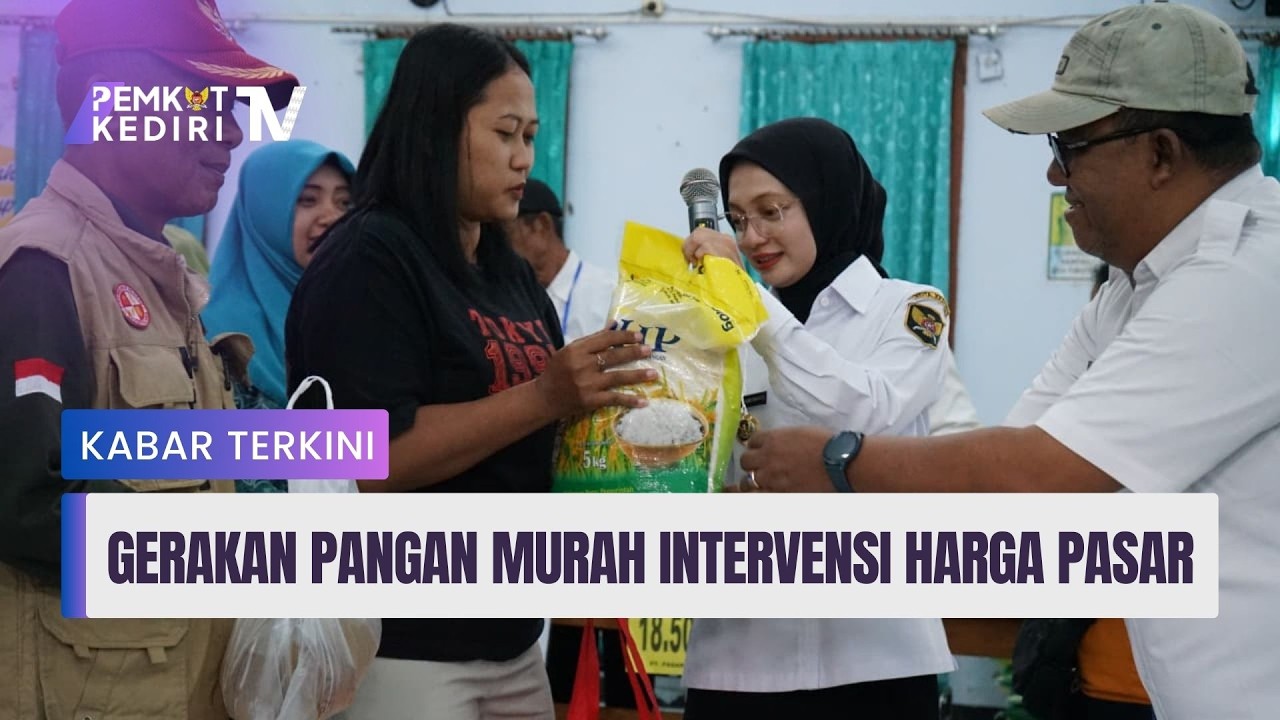 Pemkot Kediri Gelar Gerakan Pangan Murah, Mbak Wali Turun Langsung Kendalikan Harga di Bulan Ramadan