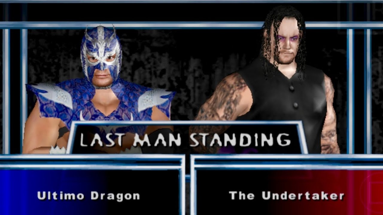 ULTIMO Dragon vs The Undertaker Lastman Standing Full MATCH WWE SMACKDOWN HERE COMES THE PAIN -PS2
