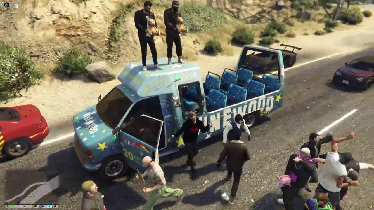 TUGAY GÖK GTA 5 DOLMUŞÇULUK YAPIYOR FULL KOMEDİ